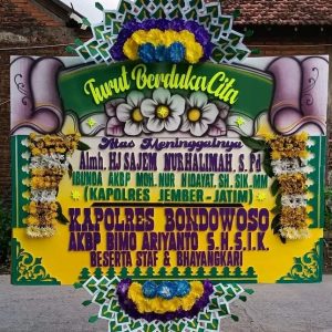 Papan Karangan Bunga D1